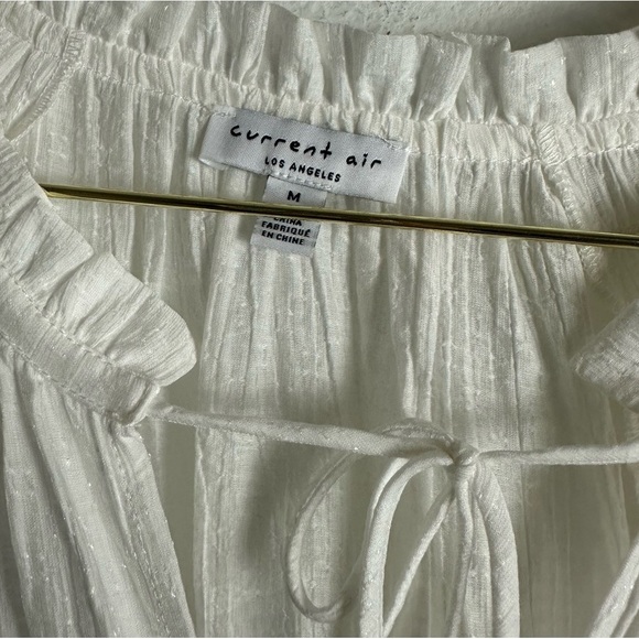 Current Air Ruffle Trim Blouse Size M - Picture 3 of 5
